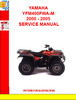Thumbnail YAMAHA YFM400FWA-M 2000 - 2005 SERVICE MANUAL