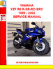 Thumbnail YAMAHA YZF R6S-SC 2003 - 2004 SUPPLEMENTARY SERVICE MANUAL