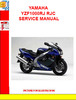 Thumbnail YAMAHA YZF1000RJ RJC SERVICE MANUAL