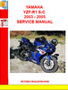 Thumbnail YAMAHA YZF-R1 S-C 2003 - 2005 SERVICE MANUAL