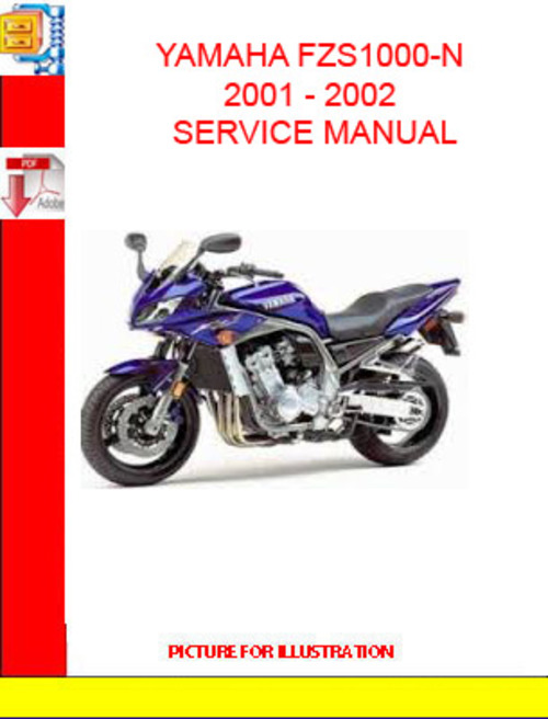 Product picture YAMAHA FZS1000-N 2001 - 2002 SERVICE MANUAL