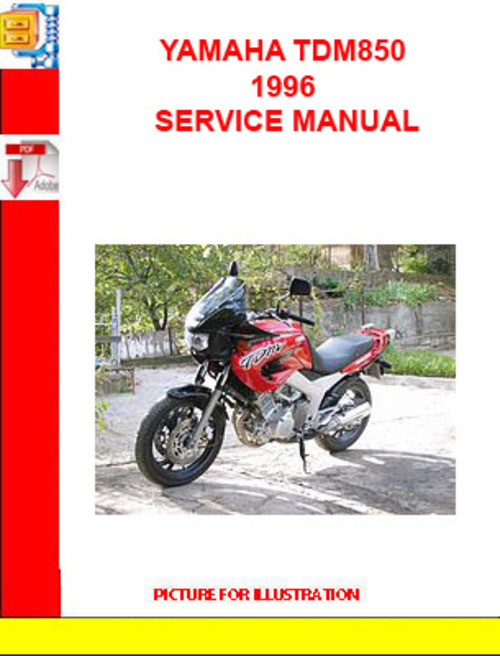Product picture YAMAHA TDM850 1996 SERVICE MANUAL