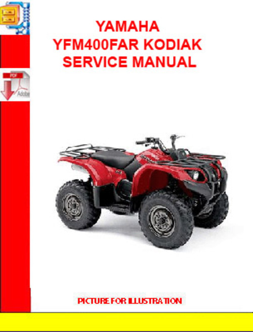 Product picture YAMAHA YFM400FAR KODIAK SERVICE MANUAL