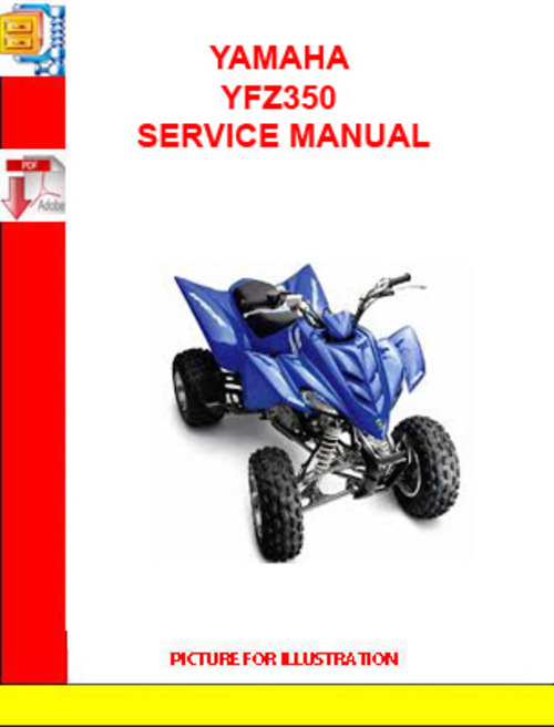 Product picture YAMAHA YFZ350 SERVICE MANUAL