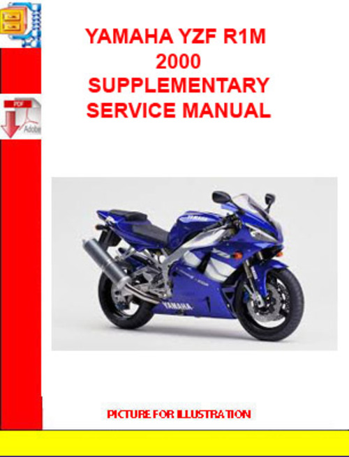 Product picture YAMAHA YZF R1M 2000 SUPPLEMENTARY SERVICE MANUAL