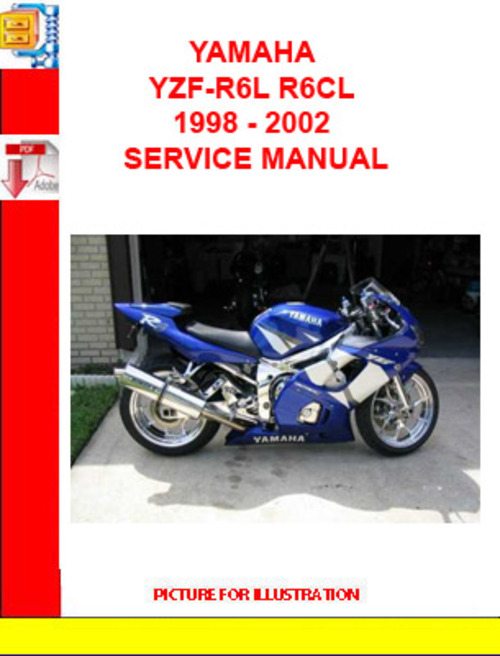 Product picture YAMAHA YZF-R6L R6CL 1998 - 2002 SERVICE MANUAL