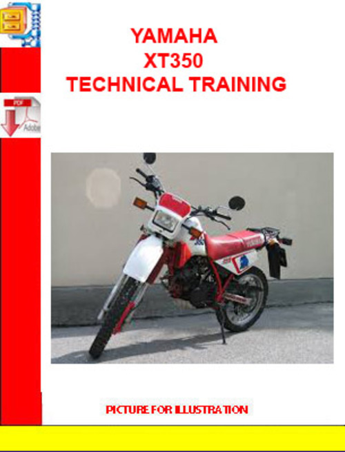 Product picture YAMAHA XT350 TECHNICAL TRAINING