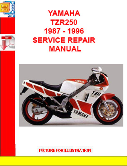 Product picture YAMAHA TZR250 1987 - 1996 SERVICE REPAIR MANUAL